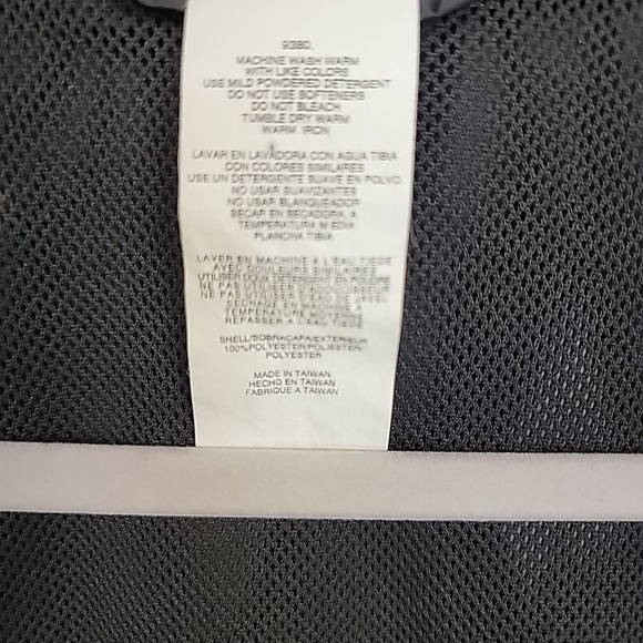 ADIDAS Vest Gilet Womens Sz M Warmer Y2k Black Reflective Vintage Golf Running - Picture 6 of 12